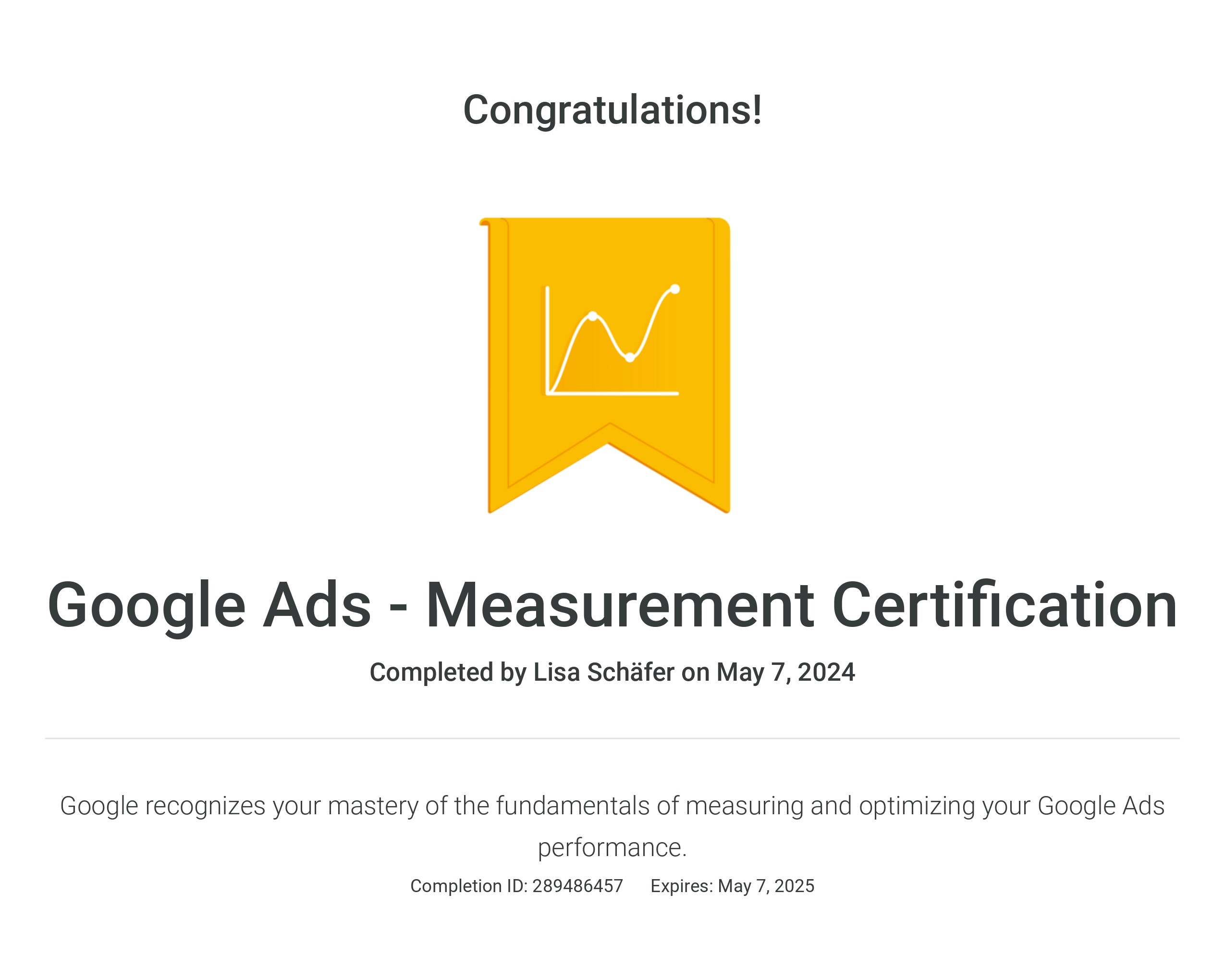 Google Ads Measurement