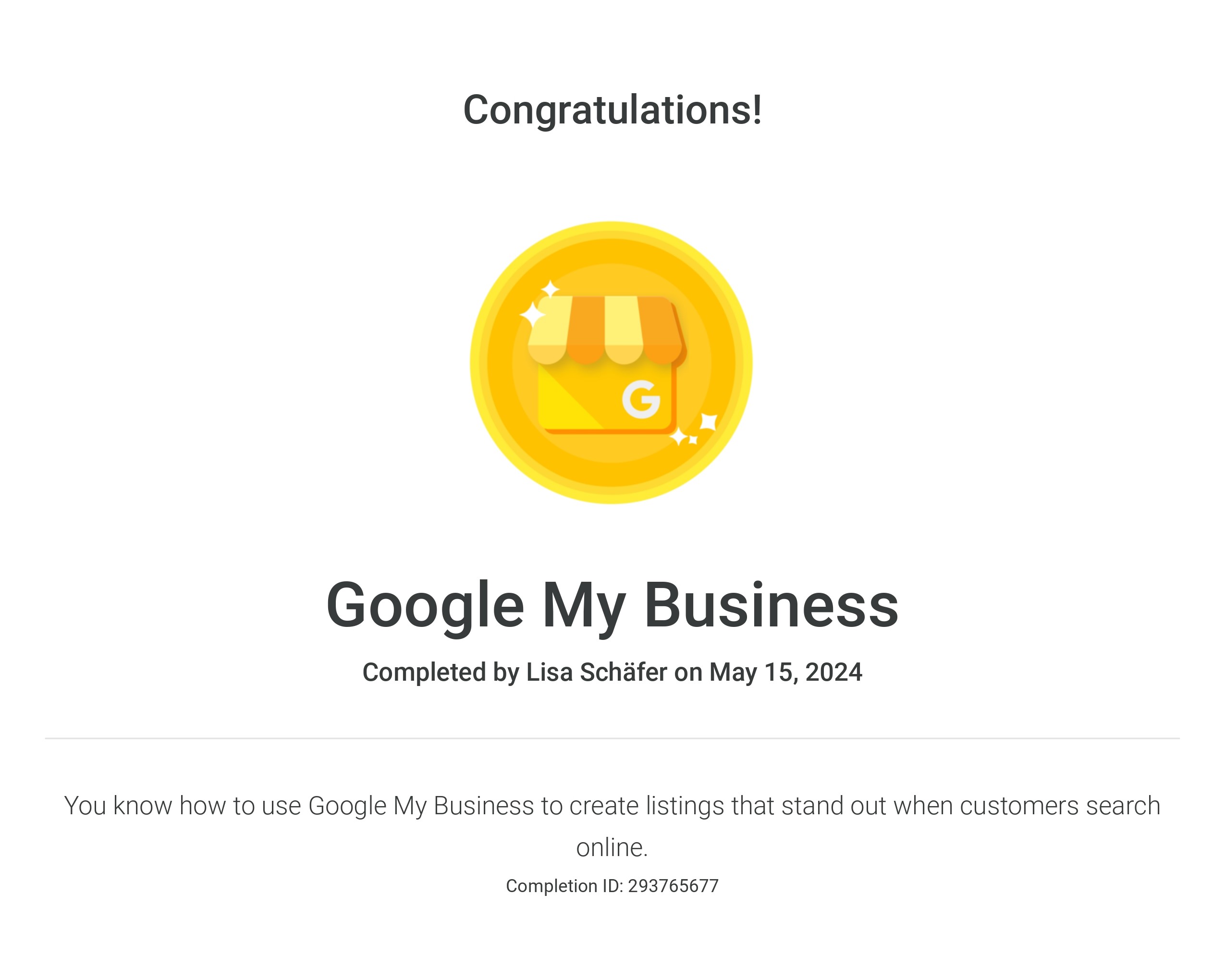 Google My Business